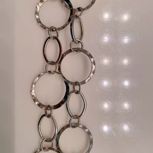 Stella and Dot long circle necklace.